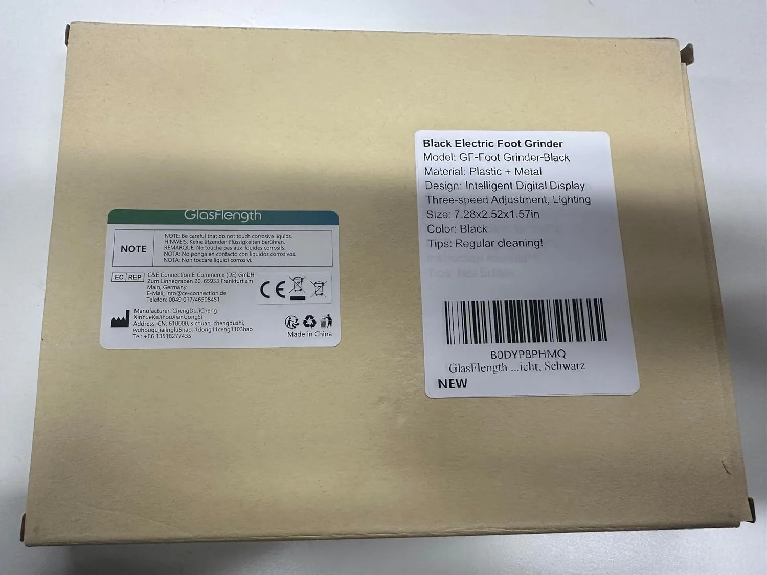 سوهان برقی پینه پا GlasFlength، ضد آب IPX7، دارای 3 غلتک تعویضی، سوهان برقی پا برای پاشنه های ترک خورده، از بین بردن پینه های مرده سوهان برقی پینه پا GlasFlength، ضد آب IPX7، دارای 3 غلتک تعویضی، سوهان برقی پا برای پاشنه های ترک خورده، از بین بردن پینه های مرده