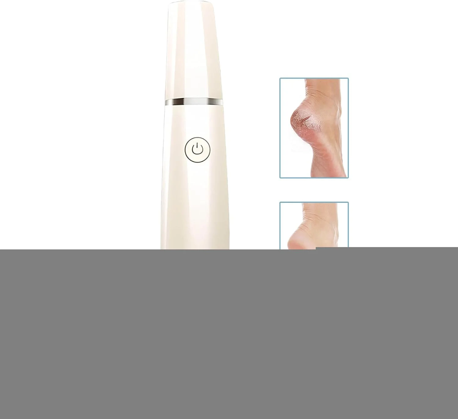 سوهان پدیکور پا - سوهان برقی از بین برنده پینه پا - ابزار پدیکور اسکرابر آسیاب برقی قابل شارژ برای زنان و مردان پوست خشن و پاشنه ترک خورده سوهان پدیکور پا - سوهان برقی از بین برنده پینه پا - ابزار پدیکور اسکرابر آسیاب برقی قابل شارژ برای زنان و مردان پوست خشن و پاشنه ترک خورده