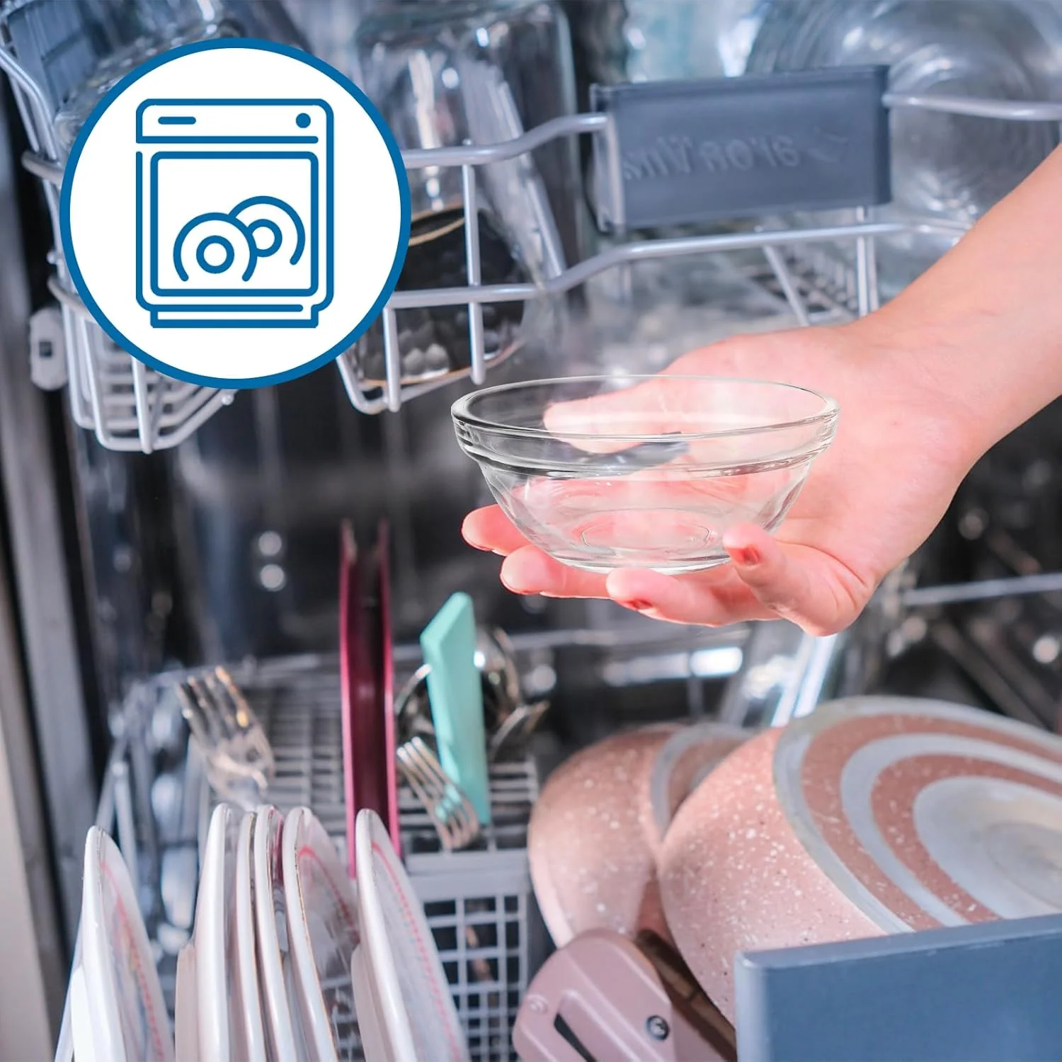 لاوی ست 12 کاسه شیشه ای - کاسه سالاد شیشه ای شفاف مینی 3.5 اینچی برای آماده سازی آشپزخانه، دسر، دیپ، ظروف آب نبات لاوی ست 12 کاسه شیشه ای - کاسه سالاد شیشه ای شفاف مینی 3.5 اینچی برای آماده سازی آشپزخانه، دسر، دیپ، ظروف آب نبات