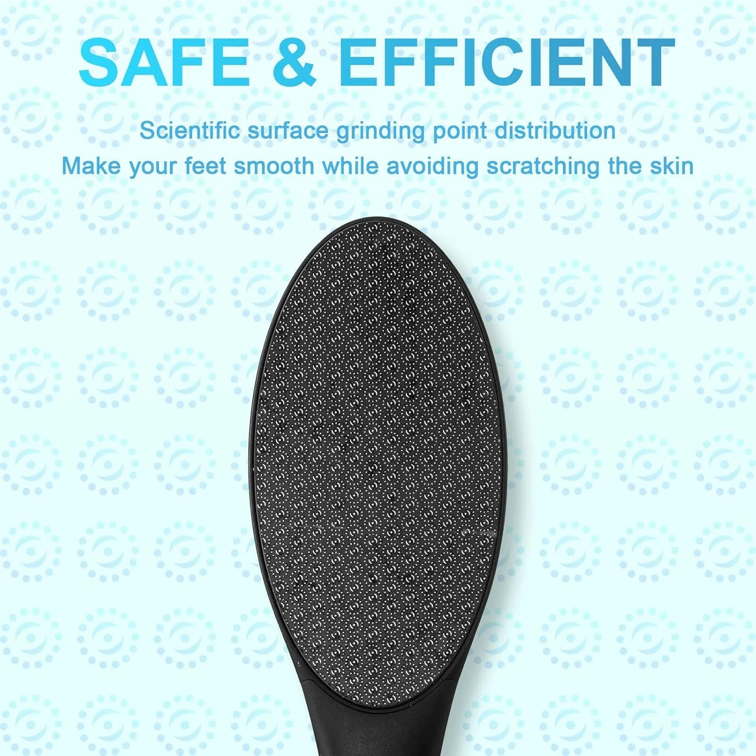 سوهان پدیکور پا Excefore، از بین برنده پوست های آسیب دیده و سخت، جلوگیری از ایجاد پینه، ابزار ملایم پدیکور پا