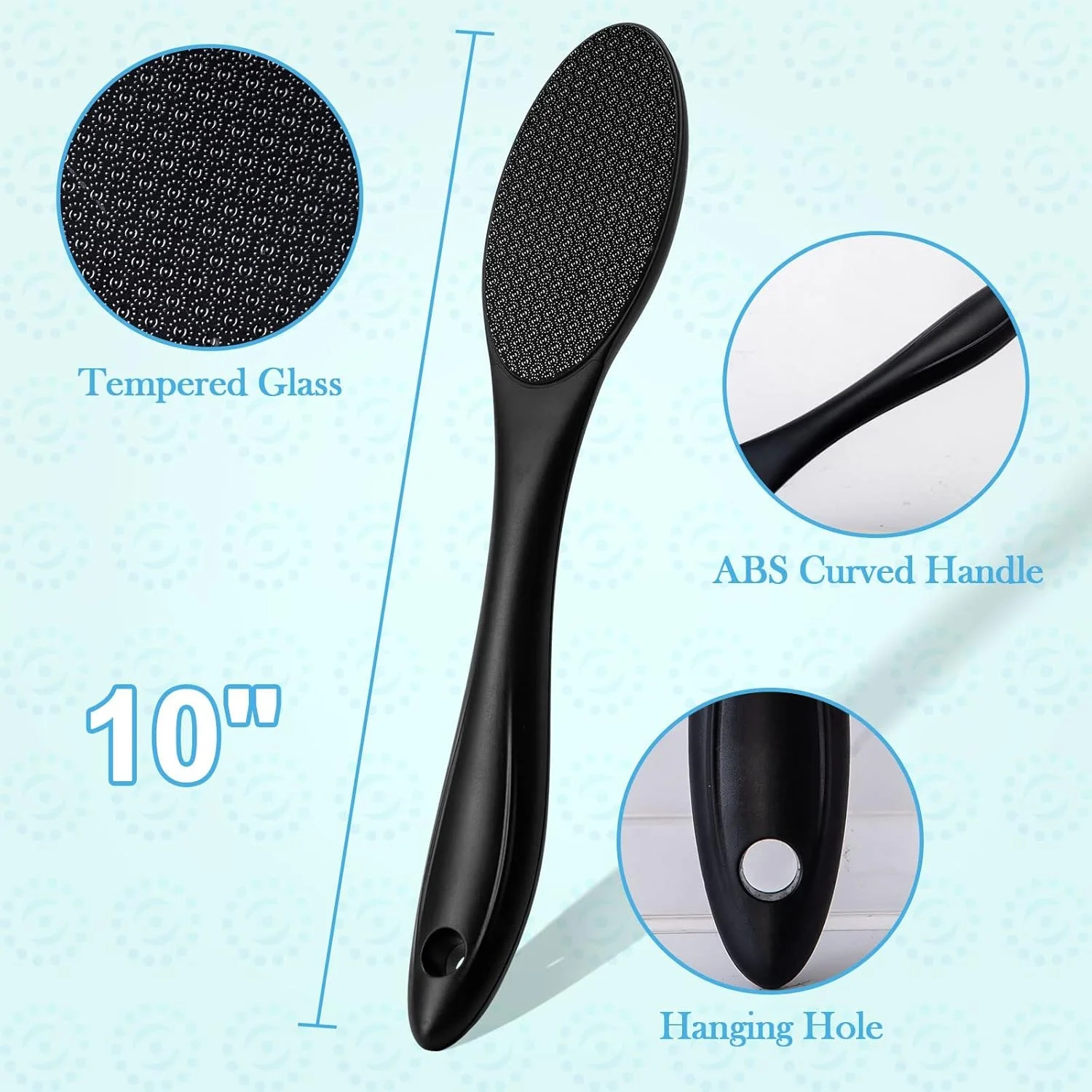 سوهان پدیکور پا Excefore، از بین برنده پوست های آسیب دیده و سخت، جلوگیری از ایجاد پینه، ابزار ملایم پدیکور پا