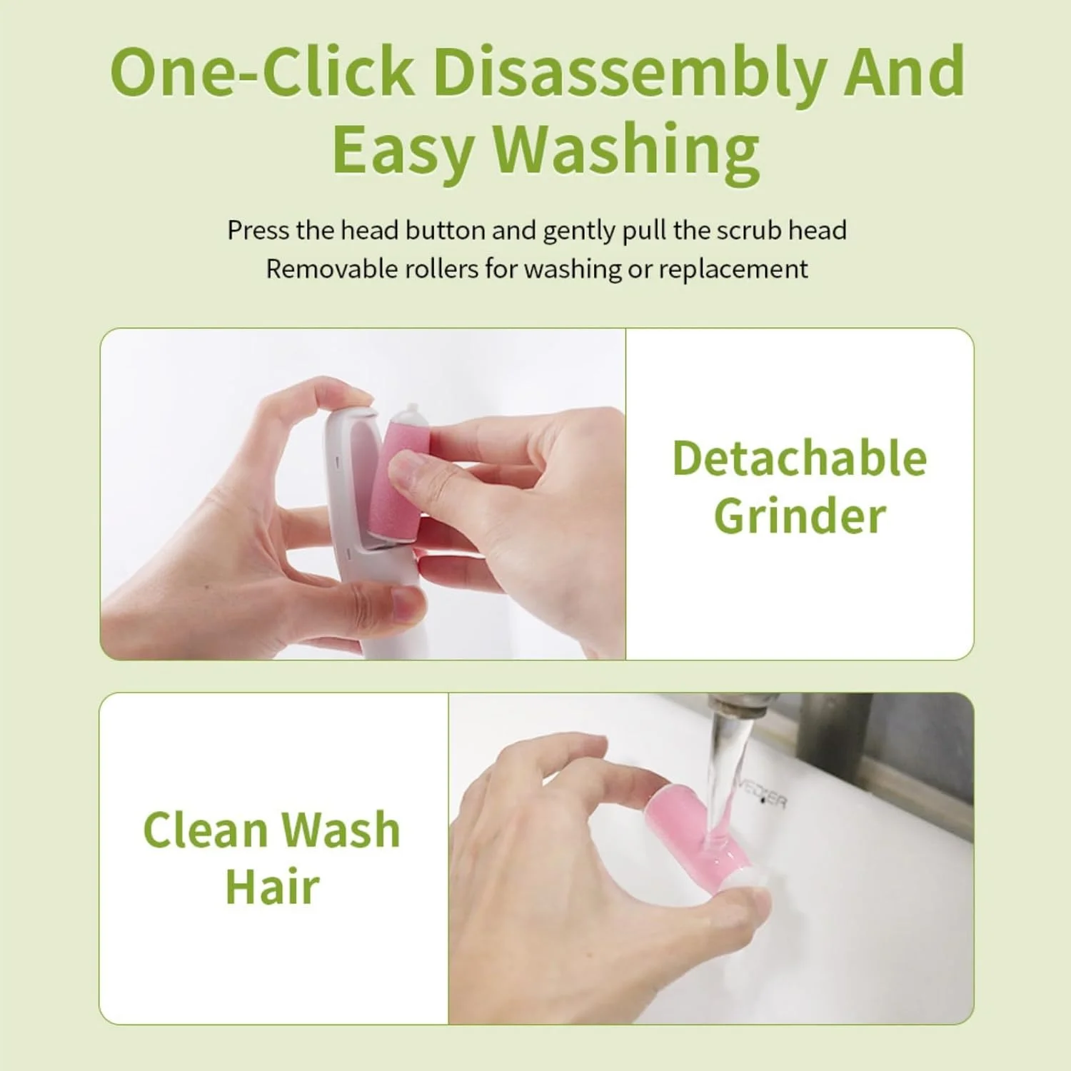 سوهان پا و اپیلاتور 2 در 1، از بین برنده پینه برقی پا، از بین برنده حرفه ای پینه پدیکور برقی، سوهان برقی پا، از بین برنده پوست سخت پا، از بین برنده پوست مرده پا، از بین برنده پوست خشک پا