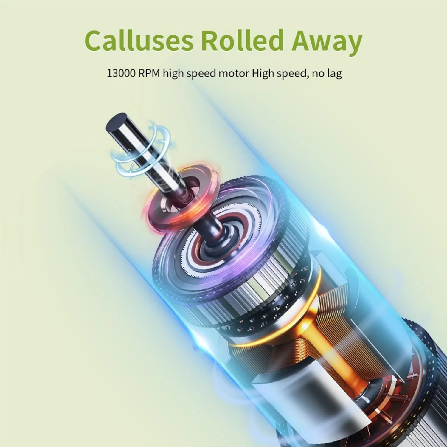 سوهان پا و اپیلاتور 2 در 1، از بین برنده پینه برقی پا، از بین برنده حرفه ای پینه پدیکور برقی، سوهان برقی پا، از بین برنده پوست سخت پا، از بین برنده پوست مرده پا، از بین برنده پوست خشک پا