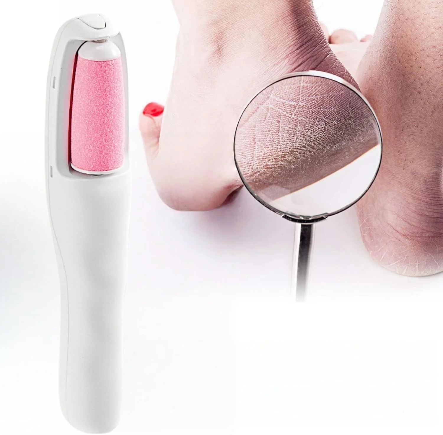 سوهان پا و اپیلاتور 2 در 1، از بین برنده پینه برقی پا، از بین برنده حرفه ای پینه پدیکور برقی، سوهان برقی پا، از بین برنده پوست سخت پا، از بین برنده پوست مرده پا، از بین برنده پوست خشک پا