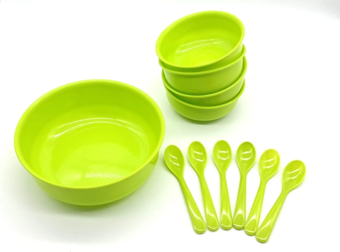 ست کاسه کیمل، کاسه کمپوت لایم، کاسه دسر، ظروف غذاخوری کودک، ظروف پلاستیکی، مناسب کمپینگ، پیک نیک و فضای باز