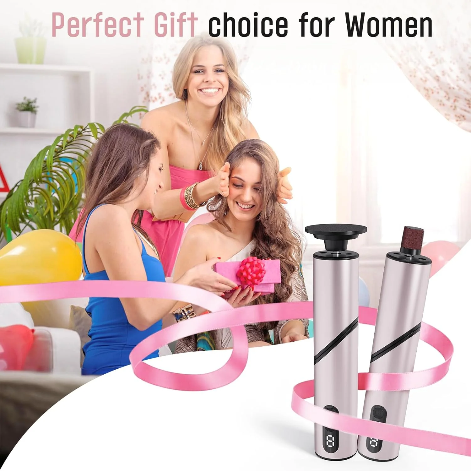 سوهان برقی پدیکور پا، سوهان پدیکور شارژی 2 در 1 بی سیم، حداکثر 900 دور در دقیقه، دارای 9 سرعت قابل تنظیم، اسکرابر پا برای از بین بردن پوست های مرده و ترک خورده (تک بسته)