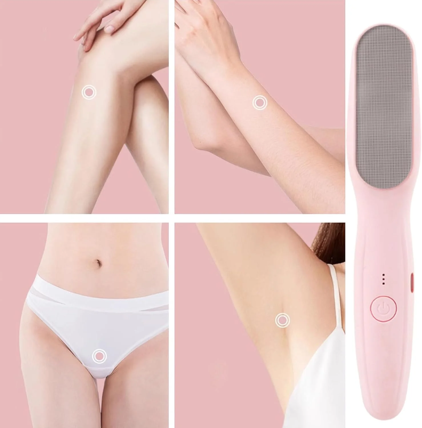 سوهان برقی پا، دستگاه برقی ارتقا یافته از بین برنده پینه پا، دستگاه های ضد آب مراقبت از پا با سرعت قابل تنظیم مجموعه پدیکور برای استفاده روزانه آرایشگاه خانگی مسافرت پوست مرده