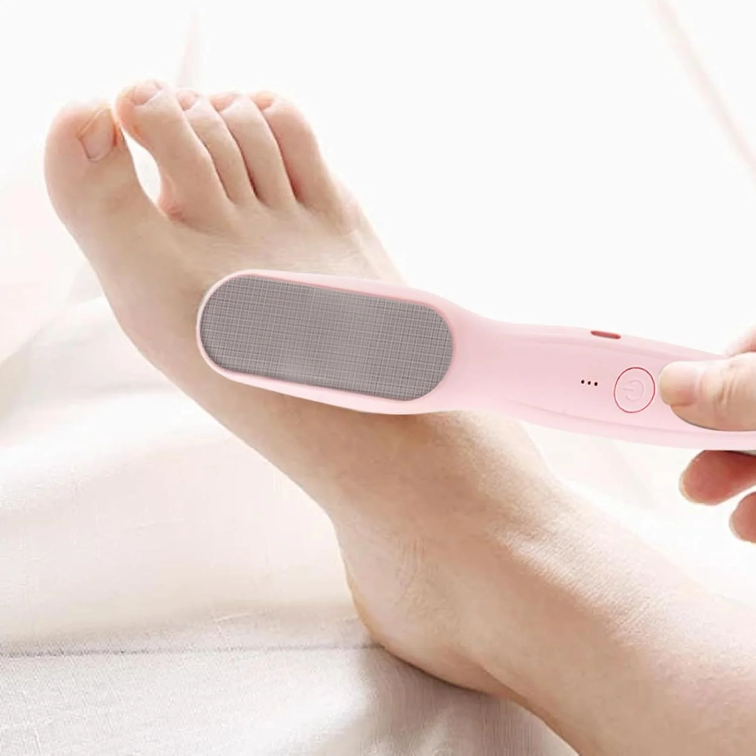 سوهان برقی پدیکور پا، دستگاه برقی از بین برنده پینه پا | دستگاه ضد آب مراقبت از پا با سرعت قابل تنظیم، ست پدیکور مناسب استفاده روزانه در خانه، سالن، مسافرت و اسپا برای خانم ها و آقایان