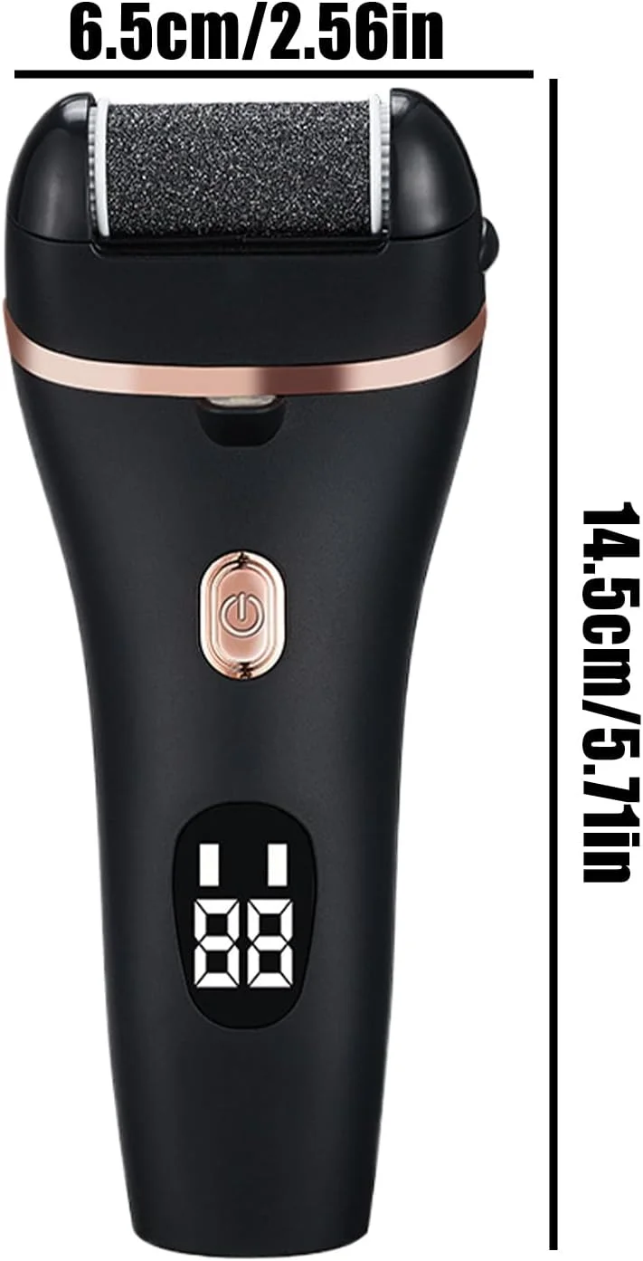 Foot Callus Remover Tool Electric | Water-Resistant Pedicure Sander,Rechargeable Cordless Digital Foot Grinder with Light for Home Salon Spa Shower Pedicure Callus Removal Foot Callus Remover Tool Electric | Water-Resistant Pedicure Sander,Rechargeable Cordless Digital Foot Grinder with Light for Home Salon Spa Shower Pedicure Callus Removal