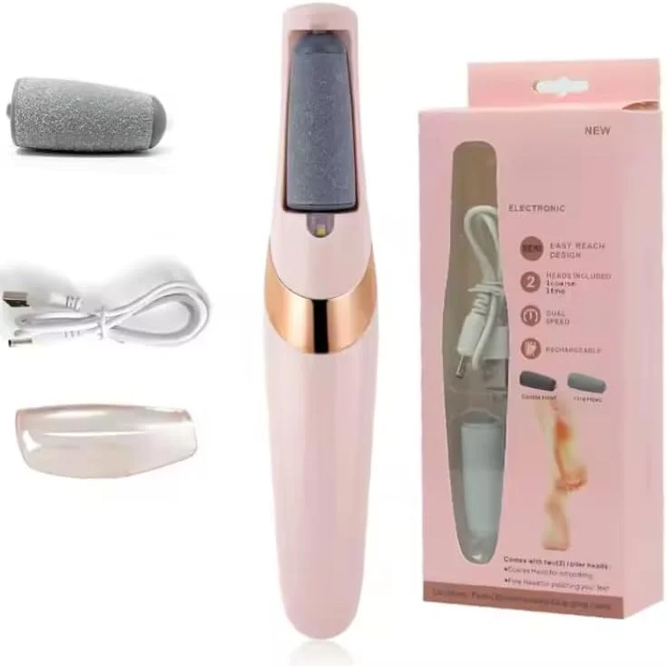 سوهان برقی پا، کیت پدیکور شارژی برای از بین بردن پوست مرده، مراقبت از پا