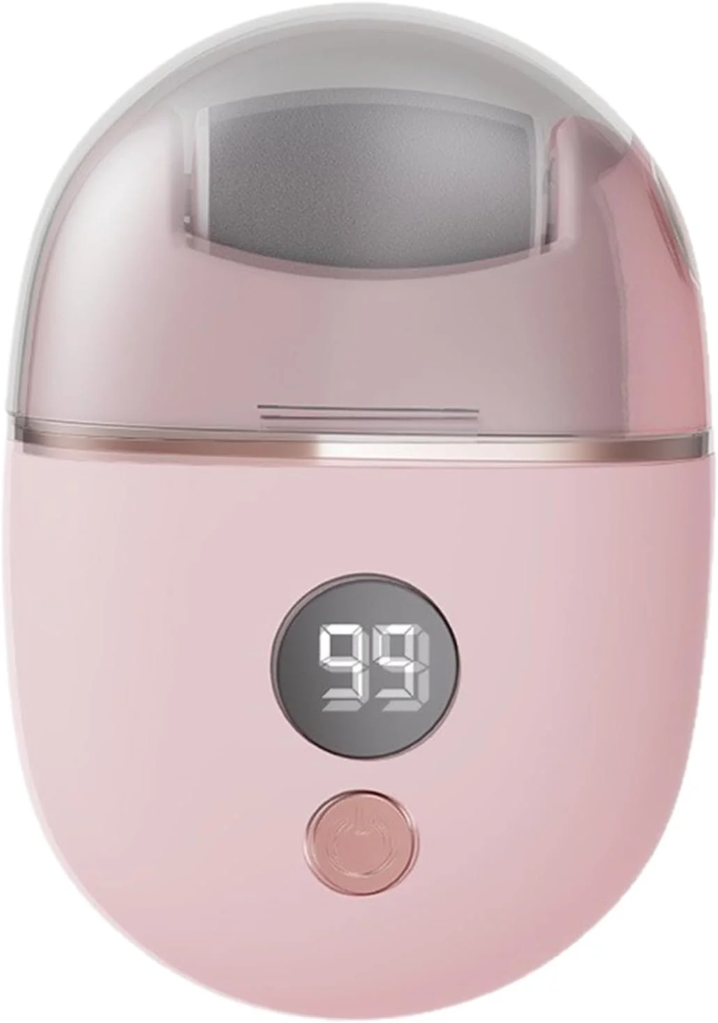 سوهان برقی پا، دستگاه برقی از بین برنده پینه پا، دستگاه شارژی با 3 سری، ابزار حرفه ای پدیکور با نمایشگر باتری برای پوست های خشک و مرده و پاشنه های ترک خورده