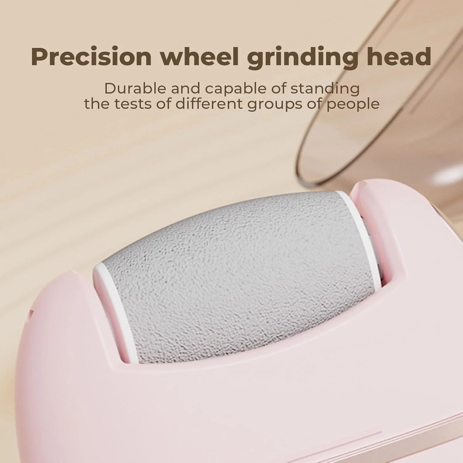 سوهان برقی پا، دستگاه برقی از بین برنده پینه پا، دستگاه شارژی با 3 سری، ابزار حرفه ای پدیکور با نمایشگر باتری برای پوست های خشک و مرده و پاشنه های ترک خورده