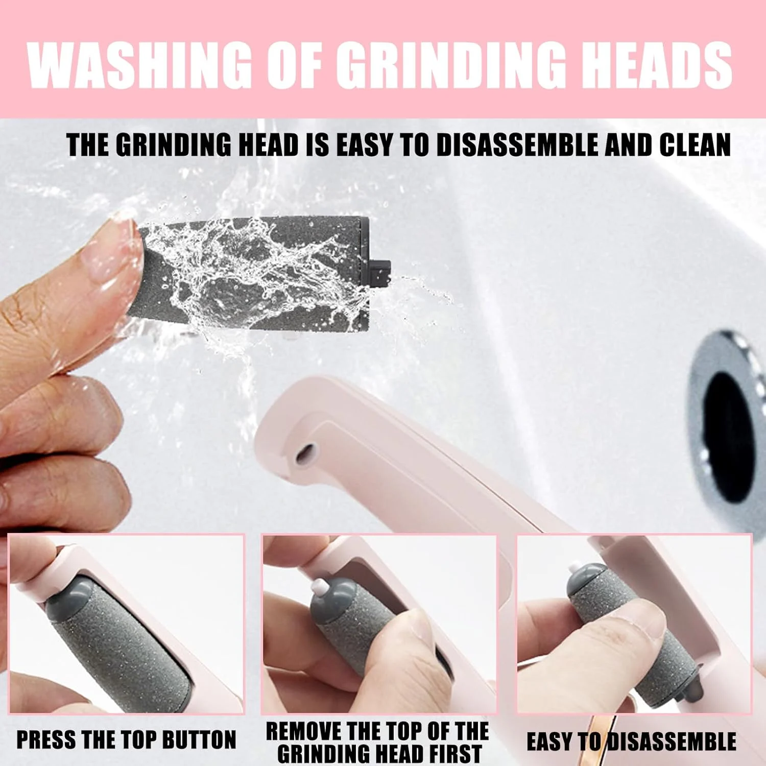 سوهان برقی پا، ست پدیکور، مراقبت از پا، برقی، سوهان شارژی، ابزار پدیکور، پا برای پینه های ترک خورده و سخت