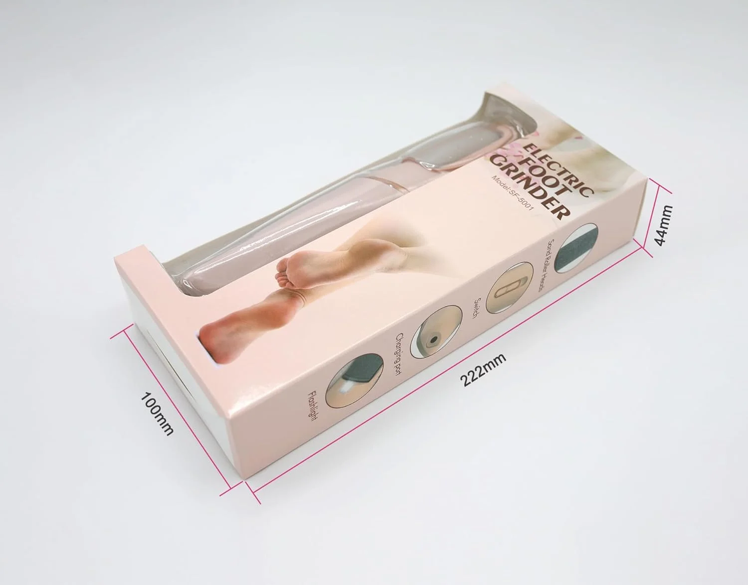 سوهان برقی پدیکور، ست پدیکور، سوهان برقی مراقبت از پا، سوهان پا شارژی، ابزار پدیکور پا، مراقبت از پا برای پوست های سفت، مرده و ترک خورده