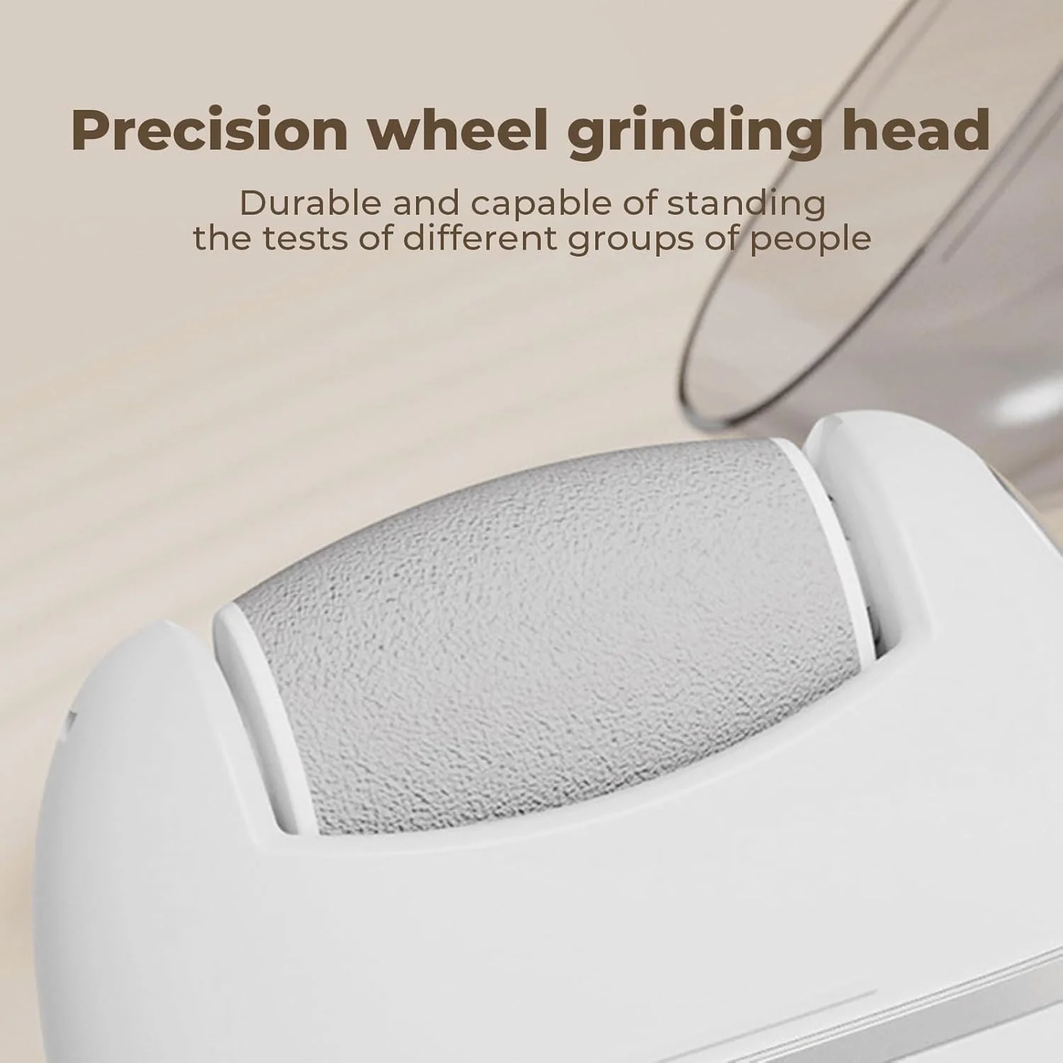 سوهان برقی پا | دستگاه سوهان برقی از بین برنده پینه پا، آسیاب شارژی با نمایشگر باتری و 3 سری، ابزار پدیکور برای پوست های خشک و ترک خورده