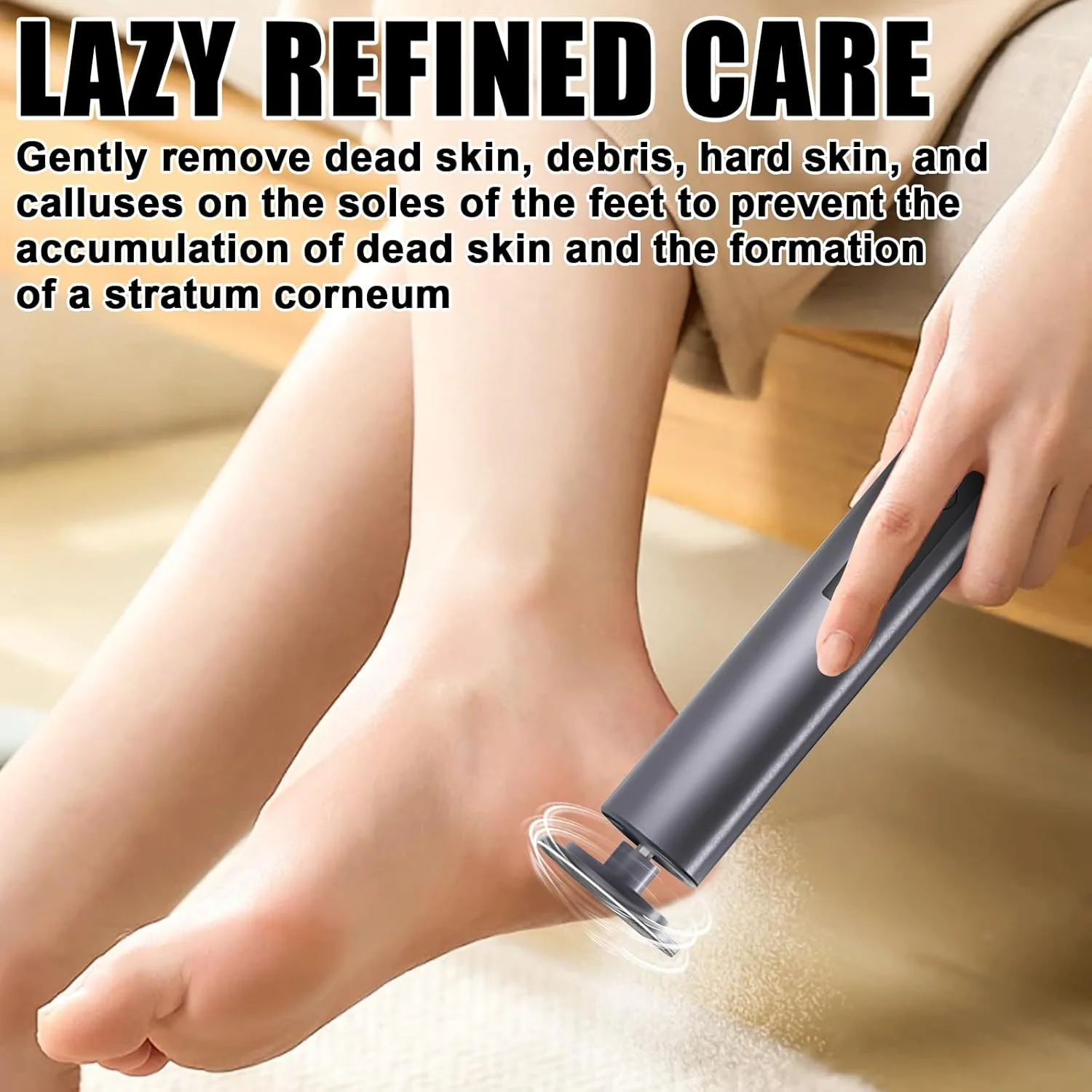 سوهان برقی پینه پا 2 در 1، ست مانیکور برقی، نرم کننده پا، ست سوهان برقی پا، سوهان پا قابل شارژ برای پاشنه های ترک خورده، پینه و پوست مرده