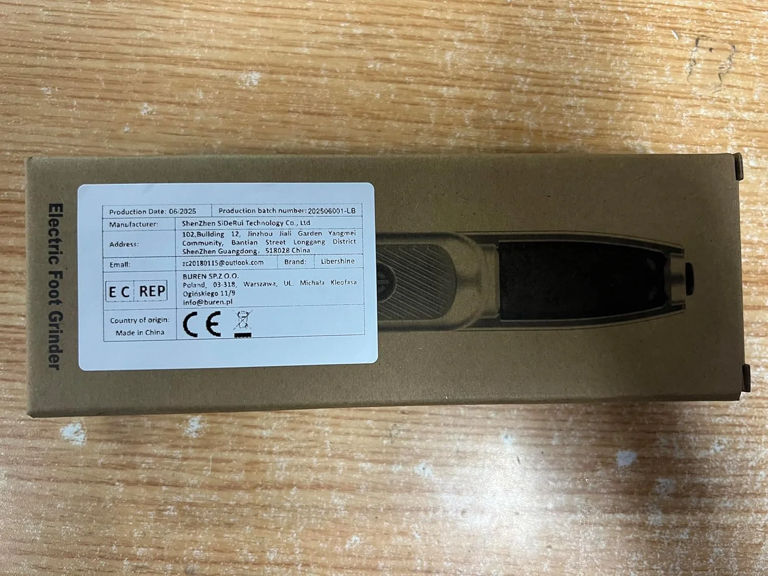 سوهان برقی پینه پا، سوهان برقی پا، دارای کابل شارژ USB، 4 سوهان قابل تعویض، ست پدیکور، مراقبت از پا، برقی، 3 سرعت، سفید