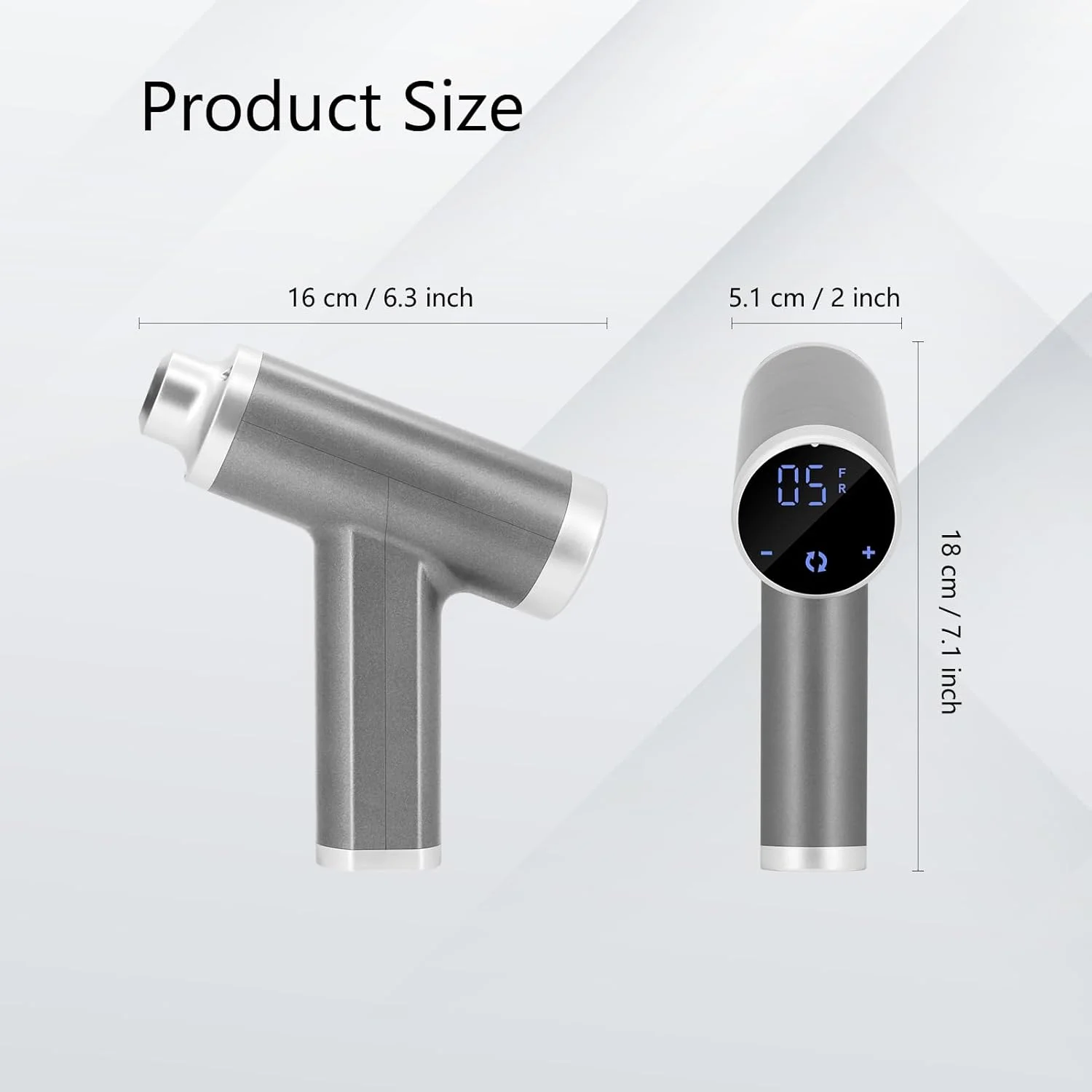 Electric Foot File Feet Hard Skin Remover 4500RPM, Adjustable Speed Foot Sander, Professional Electric Callus Remover for Women Men Calluses Dry Dead Skin Cracked Heel, Gray