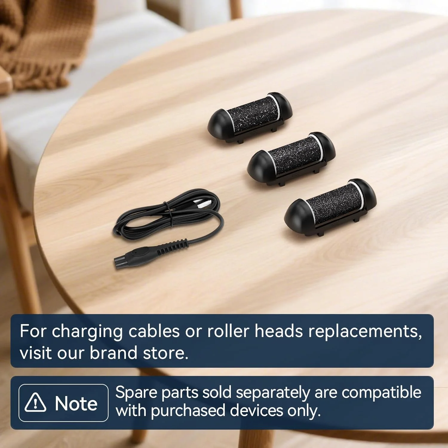 سوهان برقی پا با 3 سری غلتکی، 2 سرعت، قابل شارژ، ضد آب، کیت حرفه ای پدیکور، 17 ابزار سوهان پا، مناسب برای پوست های مرده، سفت، ترک خورده و خشک