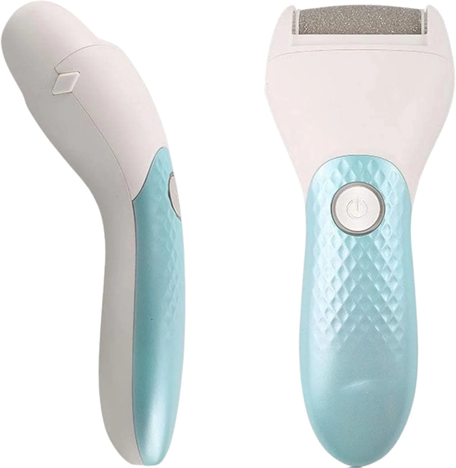 سوهان برقی پا از بین برنده پوست سفت و پینه پا، فایل برقی پا قابل شارژ، از بین برنده پوست مرده پا، کیت پدیکور برقی، مراقبت حرفه ای پا با 2 سری غلتکی، 1 برس تمیز کننده و کابل USB