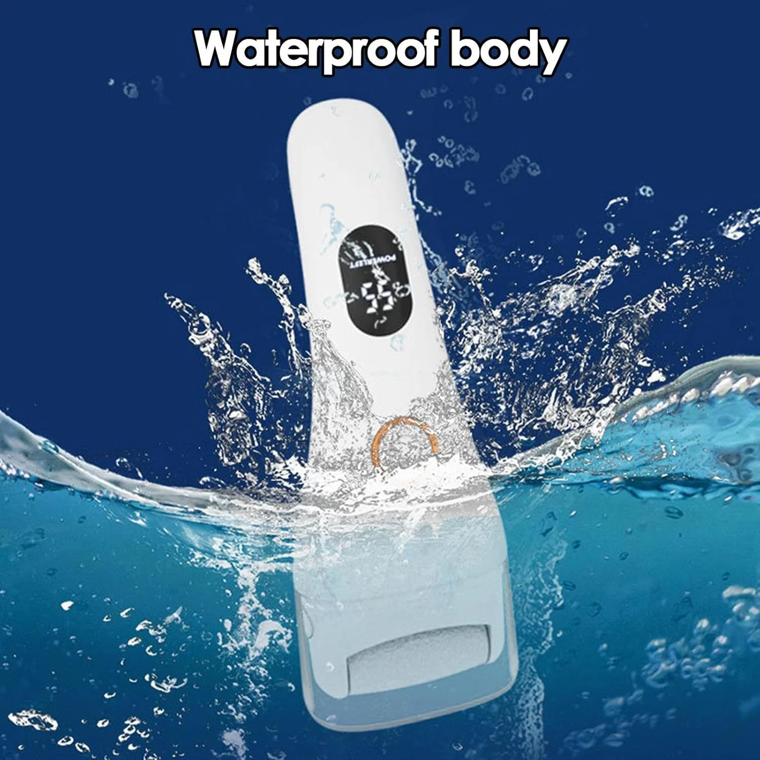 سوهان برقی پا | سوهان برقی پا، سنگ پا برقی قابل شارژ و بادوام برای مانیکور، پدیکور، مسافرت، سالن، اسپا، حمام