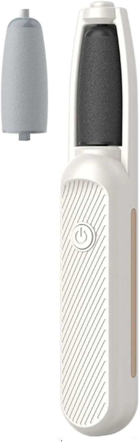 سوهان برقی پا، قابل حمل، شارژی، ضد آب، از بین برنده پوست مرده برای داشتن پاهایی نرم، ابزار پدیکور بدون درد، دستگاه ضروری مراقبت از پا برای استفاده در خانه و مسافرت