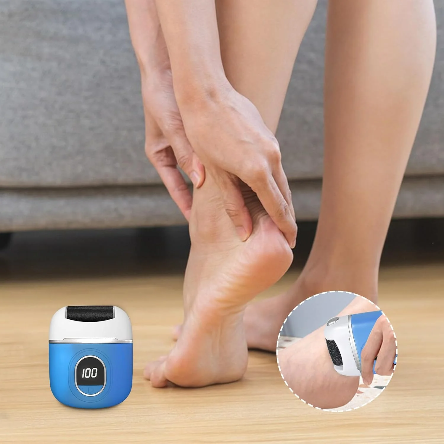 سوهان برقی پا، اسکرابر پدیکور | اسکرابر برقی قابل حمل و شارژی برای پدیکور سالن، منزل و اسپا سوهان برقی پا، اسکرابر پدیکور | اسکرابر برقی قابل حمل و شارژی برای پدیکور سالن، منزل و اسپا