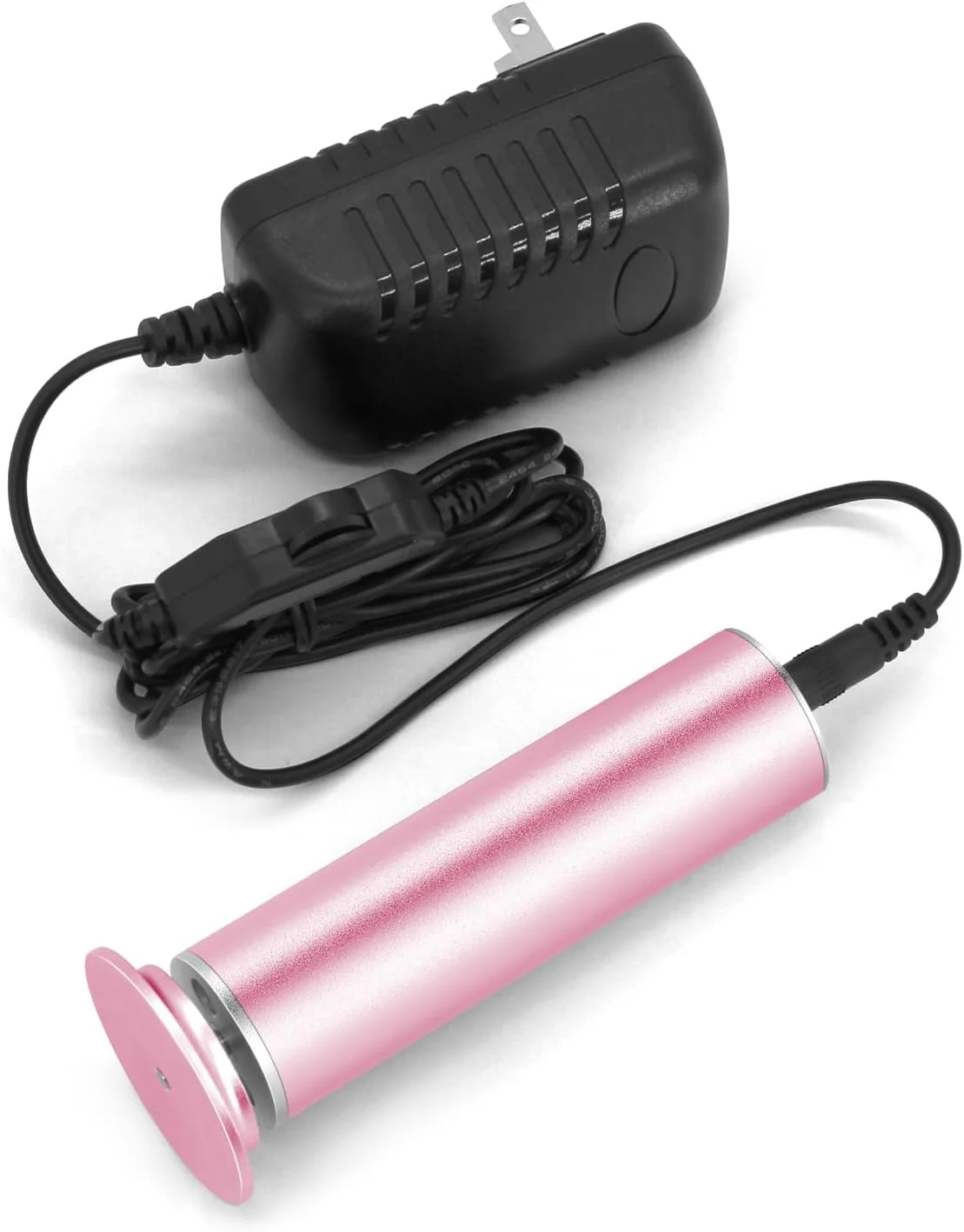 سوهان برقی پینه پا، سوهان برقی قدرتمند با سرعت قابل تنظیم به همراه 60 عدد دیسک سمباده، ابزار پدیکور، اسکرابر پا، سنگ پا برقی