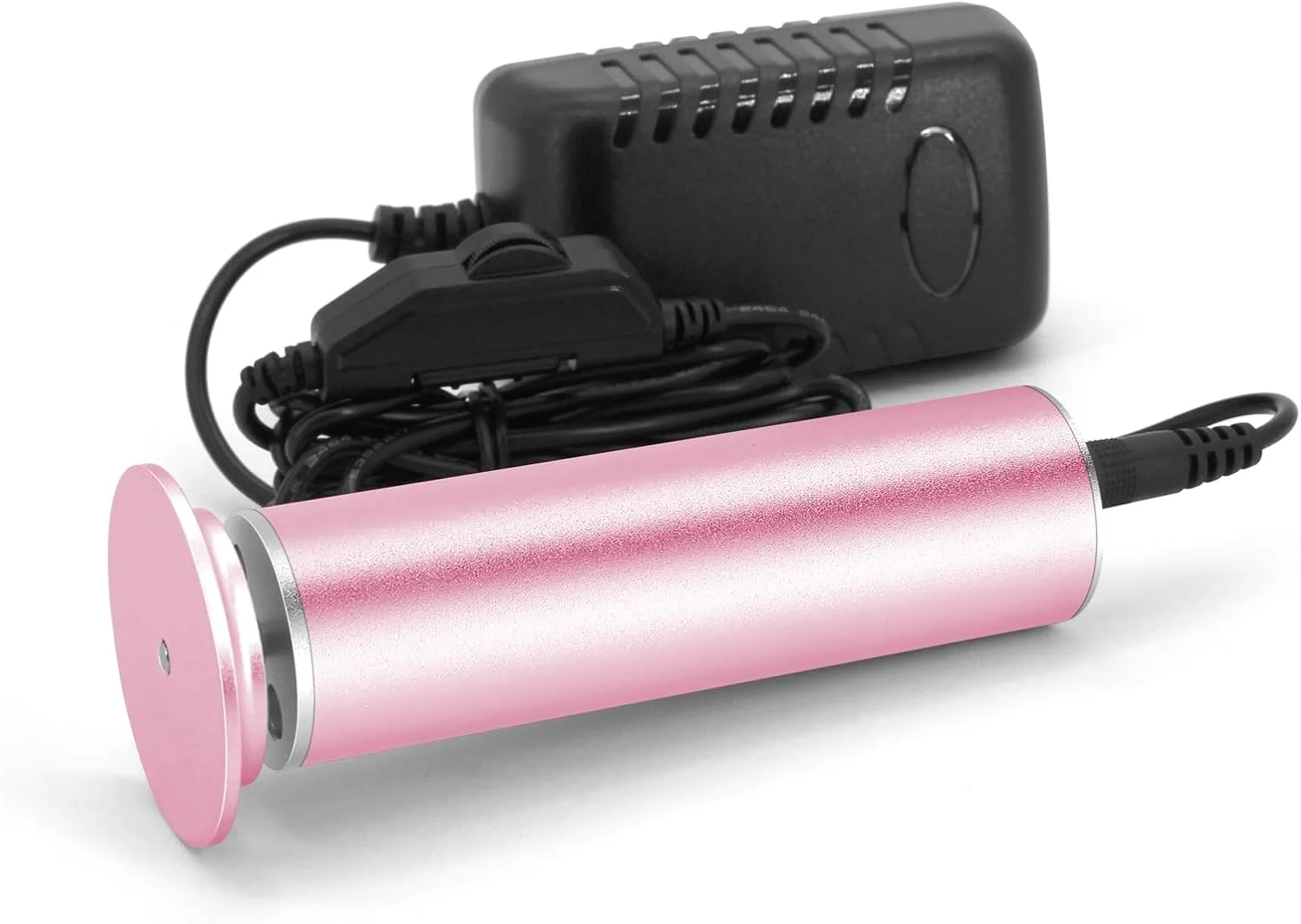 سوهان برقی پینه پا، سوهان برقی قدرتمند با سرعت قابل تنظیم به همراه 60 عدد دیسک سمباده، ابزار پدیکور، اسکرابر پا، سنگ پا برقی