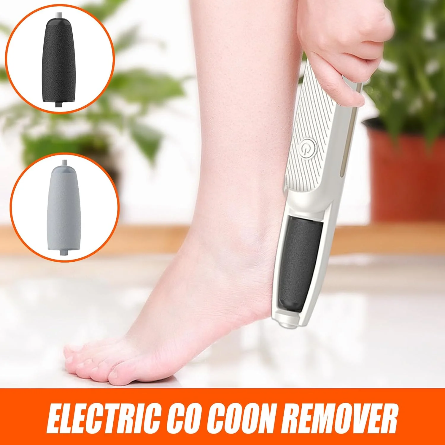 سوهان برقی پدیکور پا، از بین برنده پینه پا | فایل حرفه ای، قابل حمل، شارژی و صاف کننده پوست سخت برای تمیز کردن، حفظ سلامت، رفع زبری و نرمی پا در خانه سوهان برقی پدیکور پا، از بین برنده پینه پا | فایل حرفه ای، قابل حمل، شارژی و صاف کننده پوست سخت برای تمیز کردن، حفظ سلامت، رفع زبری و نرمی پا در خانه