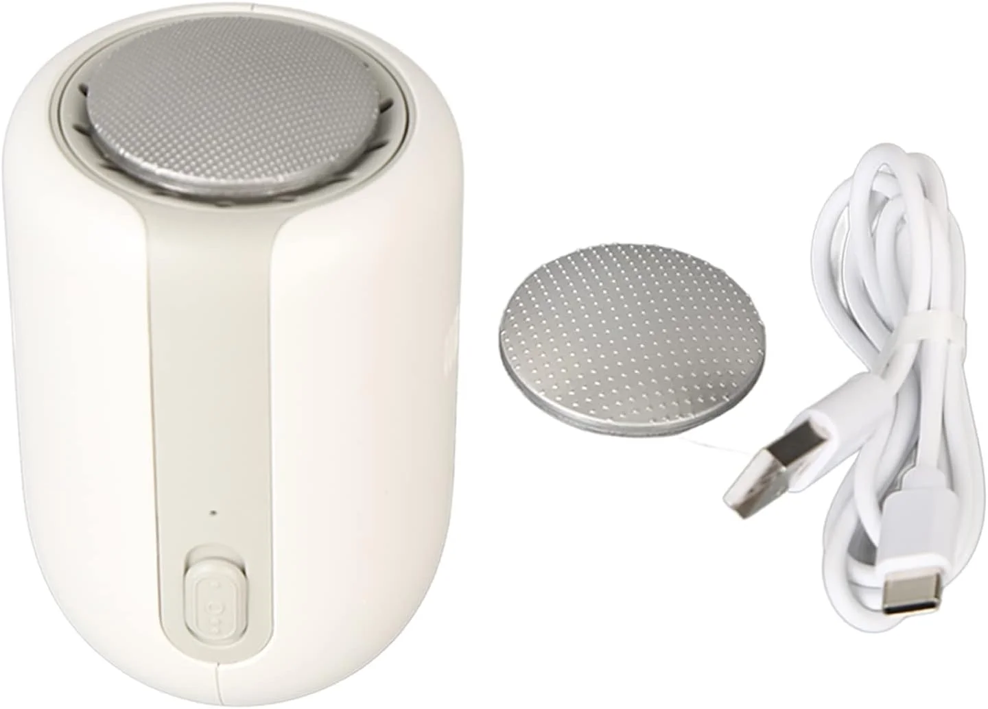 ست پدیکور برقی پا، دستگاه برقی از بین برنده پینه پا با 2 سر سنگ زنی مختلف 5 وات 2 سرعت دنده DC (سفید)