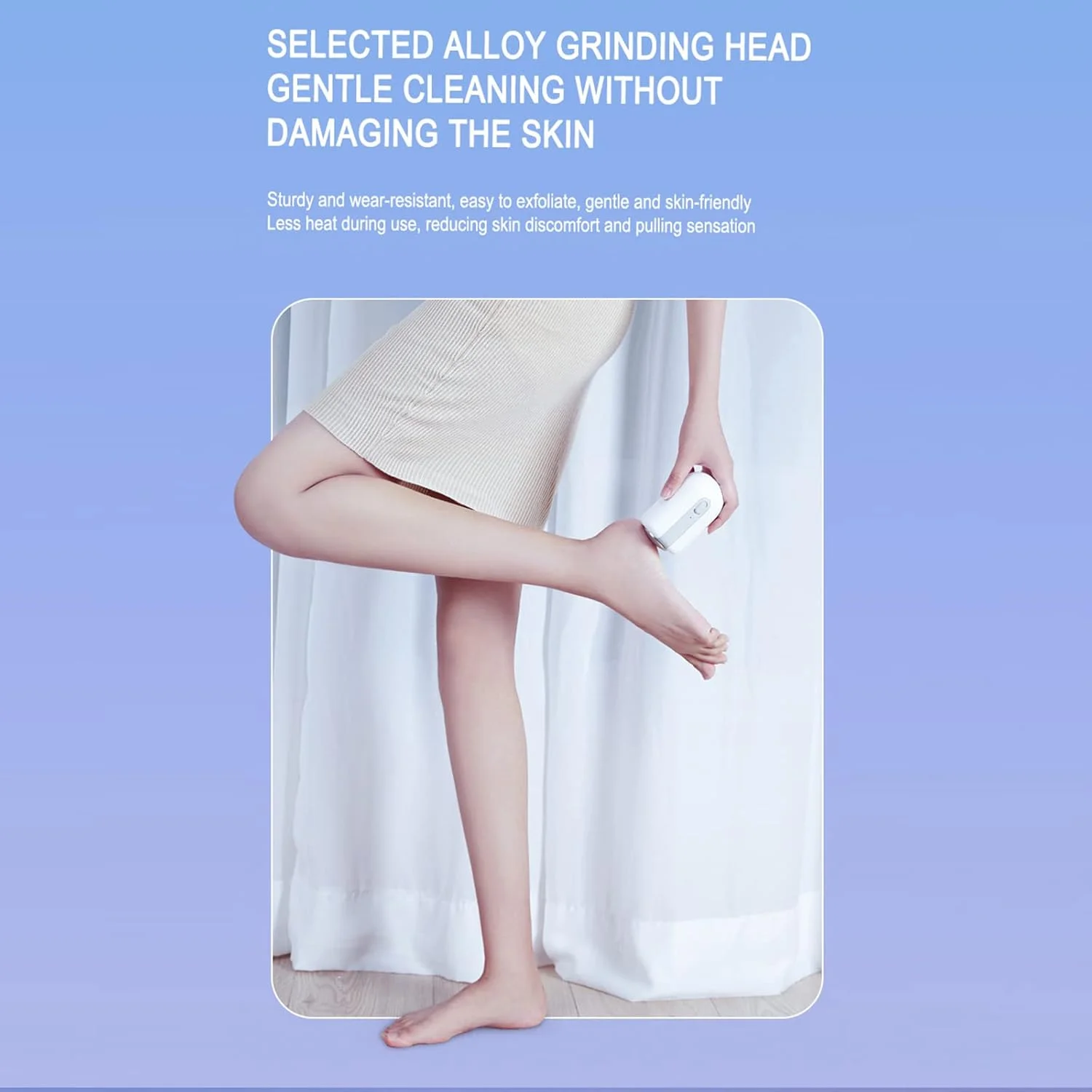 سوهان برقی ناخن، سوهان برقی پا Irovami، از بین برنده پینه و پوست مرده پا، ابزار پدیکور اتوماتیک با 2 سری سنگ زنی آلیاژی Type-C