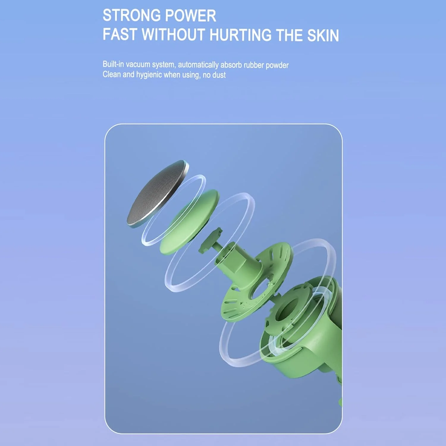 سوهان برقی ناخن، سوهان برقی پا Irovami، از بین برنده پینه و پوست مرده پا، ابزار پدیکور اتوماتیک با 2 سری سنگ زنی آلیاژی Type-C