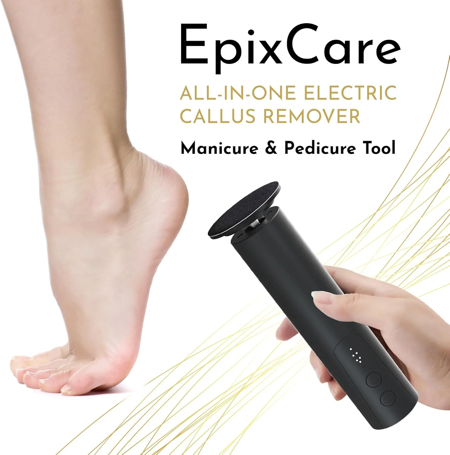 سوهان برقی پا از بین برنده پینه - ابزار سوهان بافر سنباده پا ترک خورده و پینه بسته قابل شارژ - سرعت قابل تنظیم، سنگین، اسکرابر و آسیاب پوست خشک و مرده پاشنه پا، دریل ریش تراش پدیکور سوهان برقی پا از بین برنده پینه - ابزار سوهان بافر سنباده پا ترک خورده و پینه بسته قابل شارژ - سرعت قابل تنظیم، سنگین، اسکرابر و آسیاب پوست خشک و مرده پاشنه پا، دریل ریش تراش پدیکور