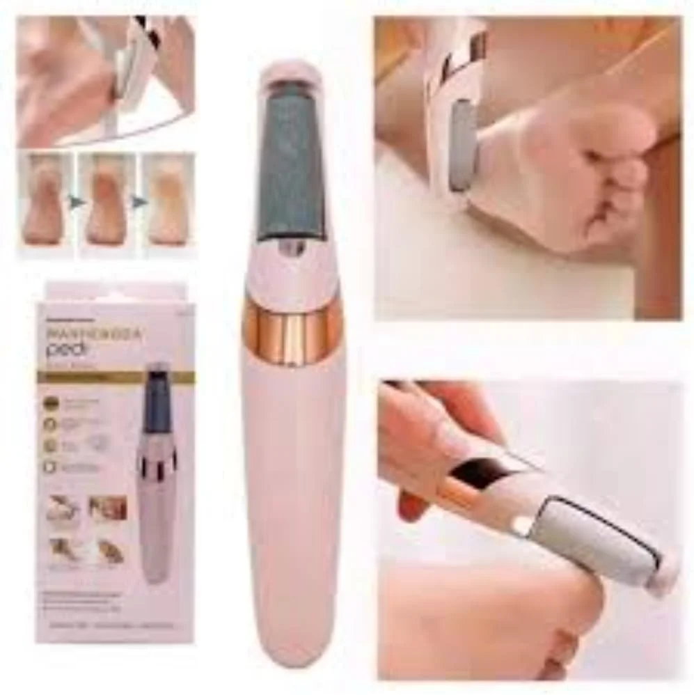 سوهان برقی پا از بین برنده پینه - ابزار پدیکور شارژی برای داشتن پاهایی نرم و لطیف در خانه سوهان برقی پا از بین برنده پینه - ابزار پدیکور شارژی برای داشتن پاهایی نرم و لطیف در خانه