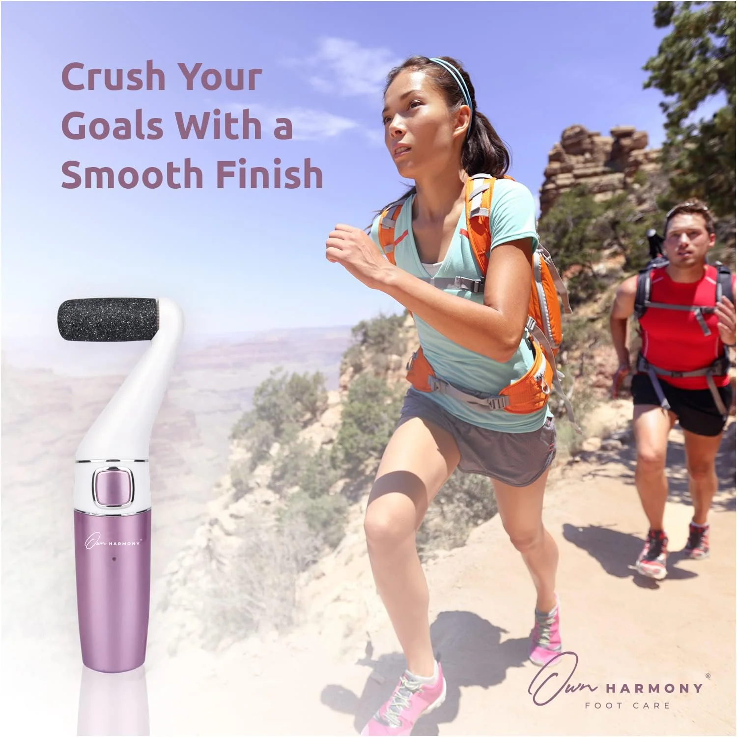 سوهان برقی پدیکور پا شارژی: ابزار حرفه ای پدیکور اون هارمونی (طراحی 2020) بهترین دستگاه سمباده برقی پا، پدی عالی برای از بین بردن پوست سفت، پینه و ترک پاشنه پا