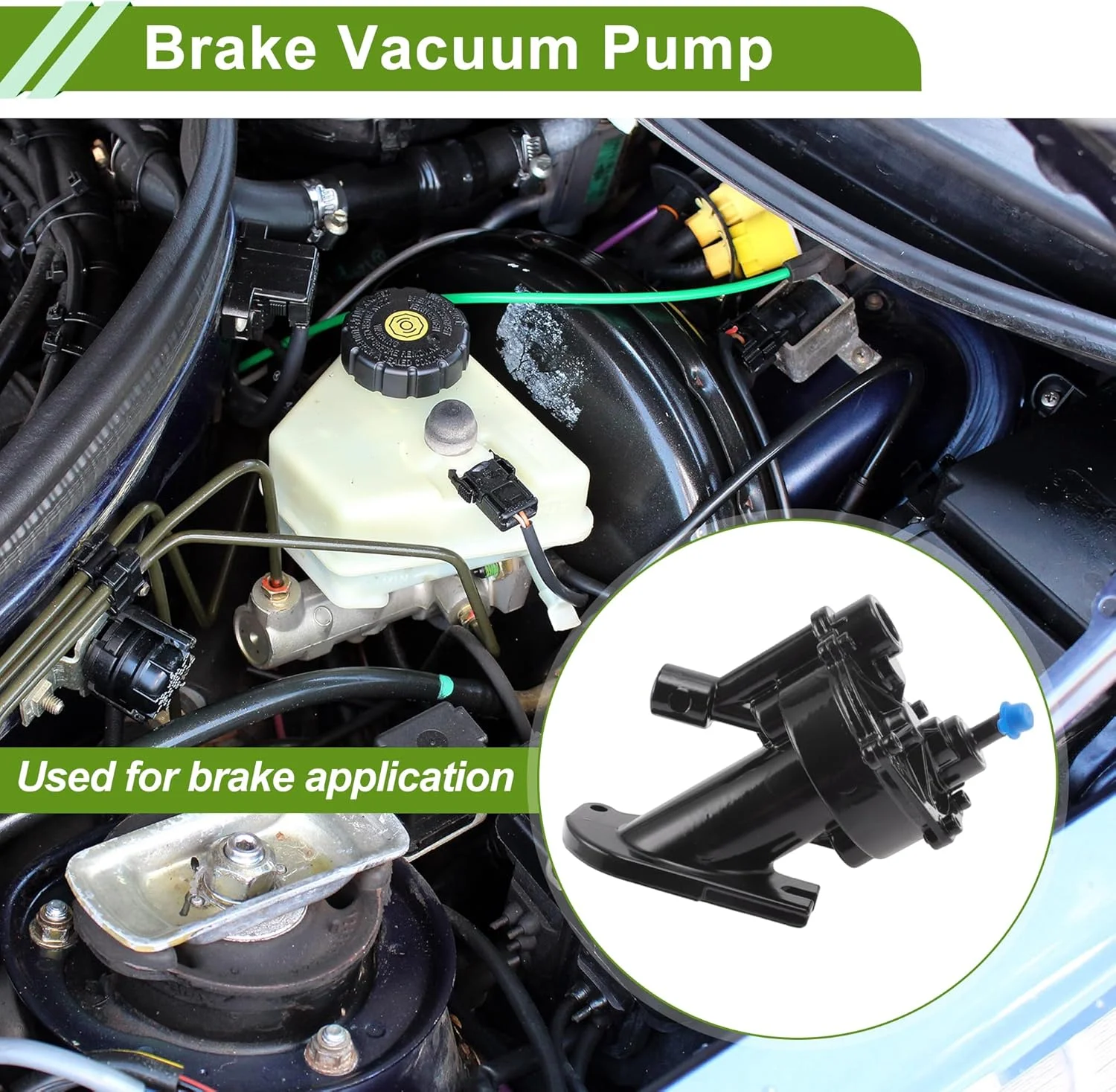 REPAIROCK Brake Vacuum Pump No.1882889 Engine Vacuum Pump for Ford Transit Connect 2002-2013 Aluminum Alloy Silver Tone 1 Pc REPAIROCK Brake Vacuum Pump No.1882889 Engine Vacuum Pump for Ford Transit Connect 2002-2013 Aluminum Alloy Silver Tone 1 Pc