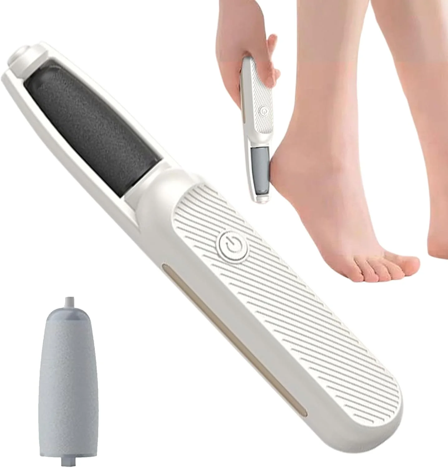 Electric Foot Callus Remover | Compact Foot Callus Remover - Rechargeable Smooth Portable Professional Hard Skin File for Cleaning Home Smoothness Health Rough Feet Softness