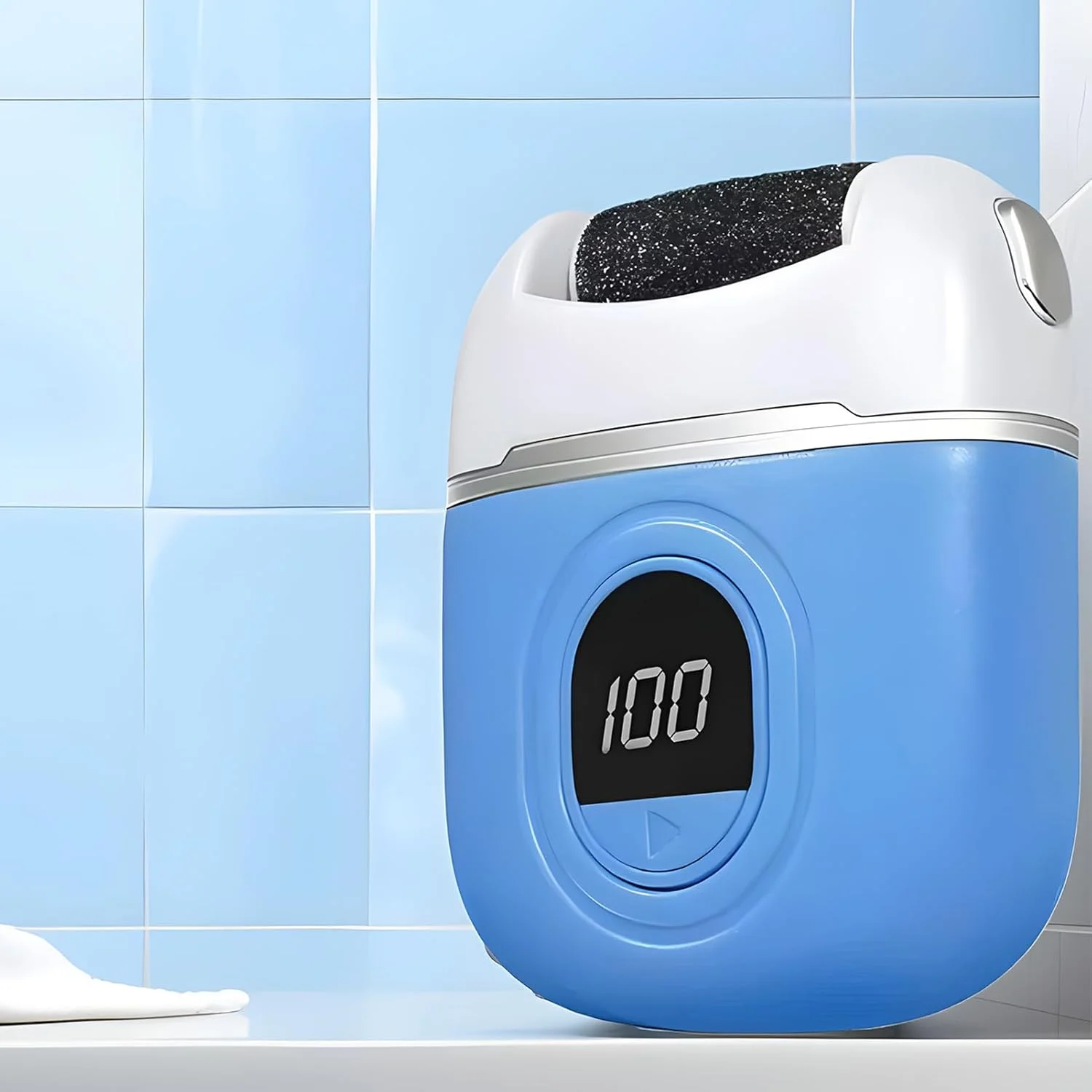 سوهان برقی پا - سنگ پای پدیکور، سوهان برقی قابل شارژ بی سیم قابل حمل برای پوست مرده، مراقبت از پدیکور اسپا پا در خانه