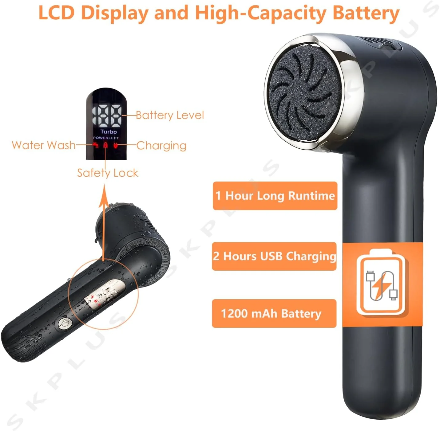 سوهان برقی پا شارژی