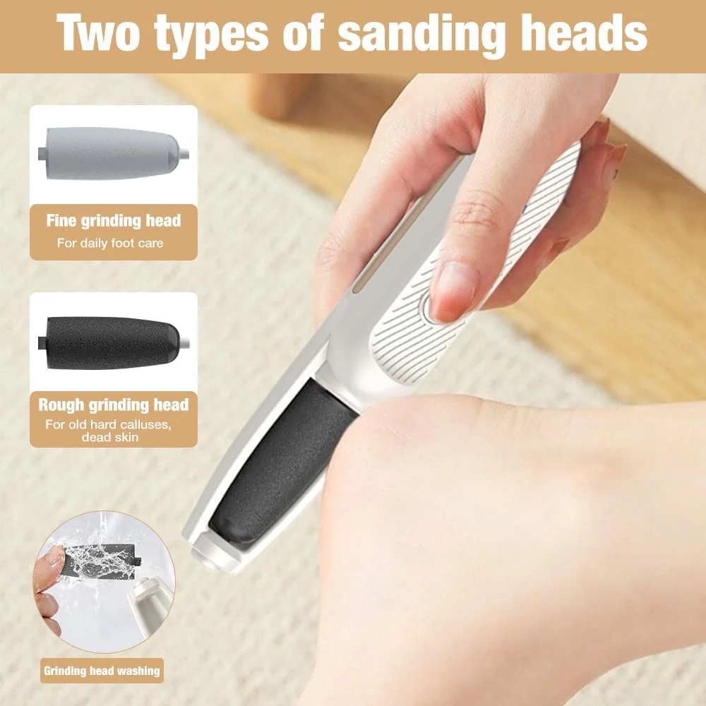 سوهان برقی پینه پا، سوهان برقی پینه 2025، از بین برنده برقی پینه، سوهان شارژی پا برای پوست های مرده (سفید شیری) سوهان برقی پینه پا، سوهان برقی پینه 2025، از بین برنده برقی پینه، سوهان شارژی پا برای پوست های مرده (سفید شیری)