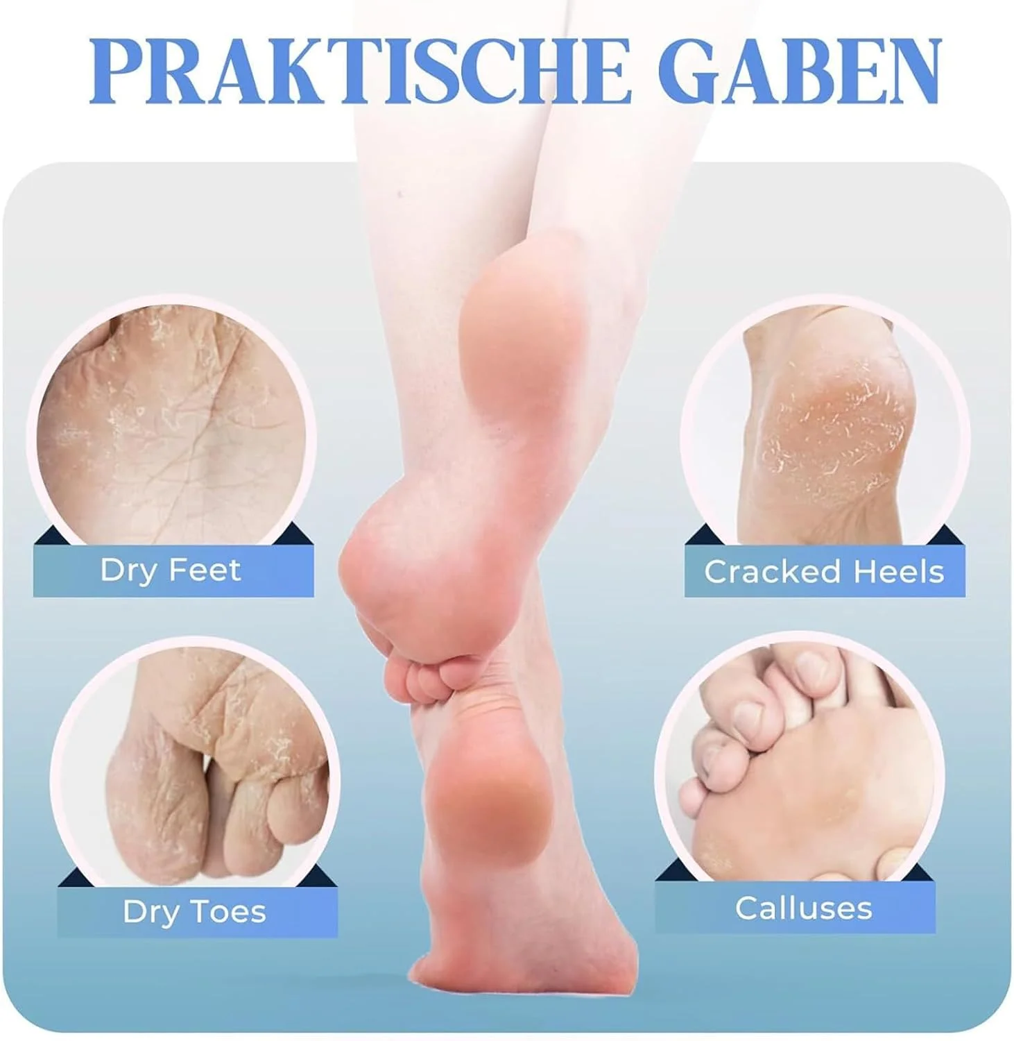 سوهان برقی پدیکور پا، ابزار پدیکور برقی از بین برنده پینه پا - سنگ پا و اسکرابر برقی قابل شارژ برای از بین بردن پوست زبر و پاشنه ترک خورده آقایان و خانم ها