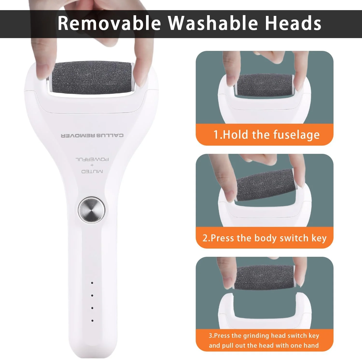 کیت سوهان برقی پا، کیت ابزار حرفه ای مراقبت از پا برای پوست های مرده و سفید کیت سوهان برقی پا، کیت ابزار حرفه ای مراقبت از پا برای پوست های مرده و سفید