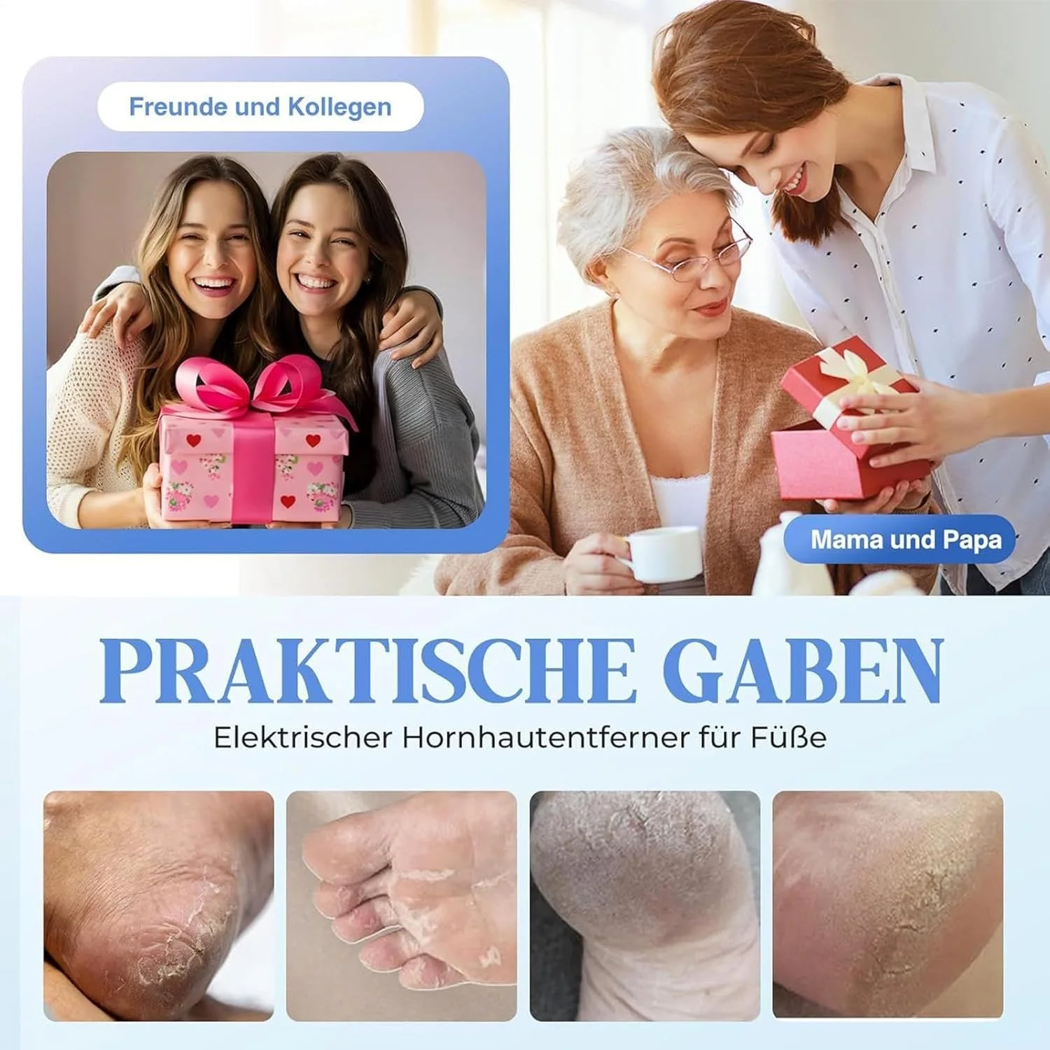 سوهان برقی پدیکور پا، ابزار پدیکور برقی از بین برنده پینه پا - سنگ پا و اسکرابر برقی قابل شارژ برای از بین بردن پوست زبر و پاشنه ترک خورده آقایان و خانم ها