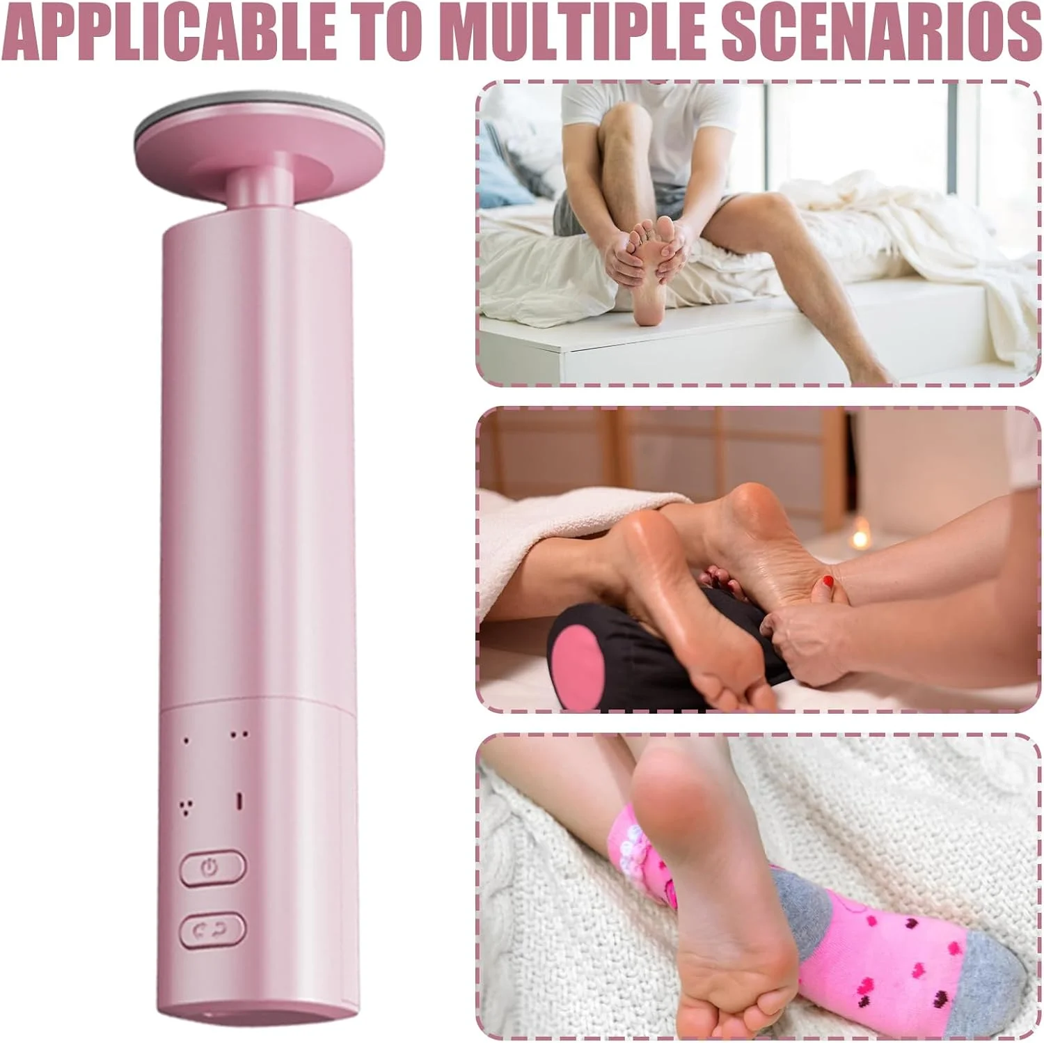 سوهان برقی پدیکور پا، از بین برنده پینه پا، ابزار پدیکور با سرهای قابل تعویض برای بزرگسالان، زنان و مردان سوهان برقی پدیکور پا، از بین برنده پینه پا، ابزار پدیکور با سرهای قابل تعویض برای بزرگسالان، زنان و مردان