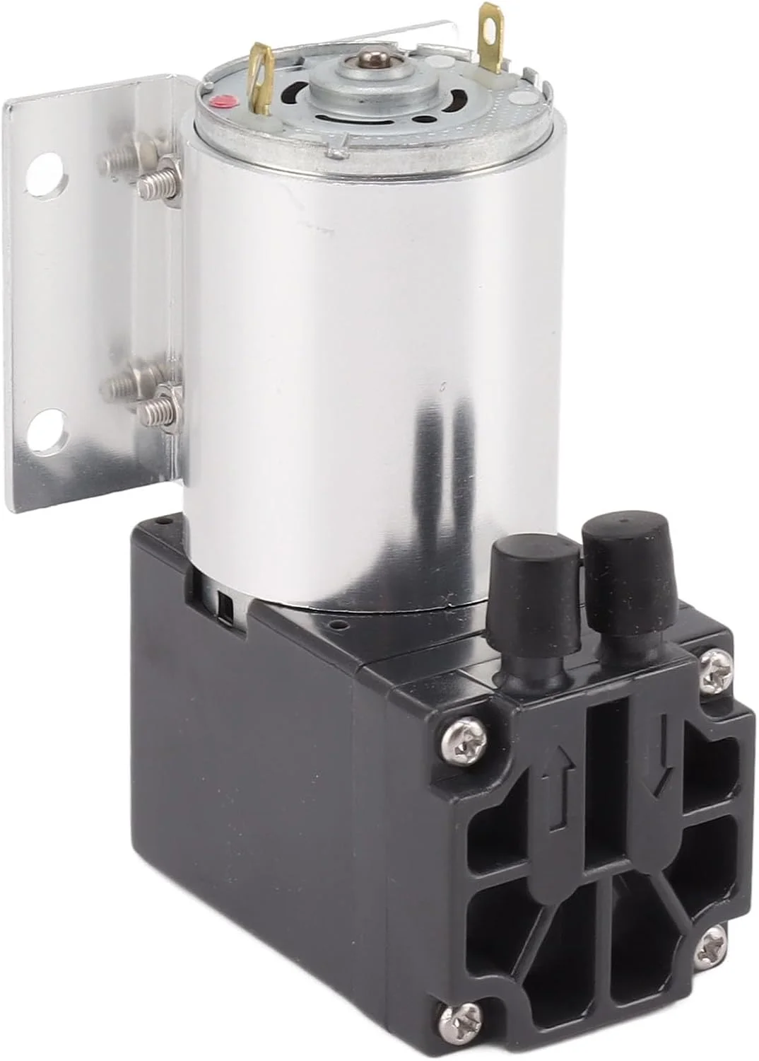 پمپ وکیوم 12 ولت، پمپ مکش فشار منفی، مینی پمپ وکیوم کوچک بدون روغن 65 تا 120 کیلو پاسکال 5 لیتر در دقیقه به همراه براکت برای کاربردهای صنعتی الکتریکی، پزشکی و خودرویی، ساخته شده از ABS و آلومینیوم پمپ وکیوم 12 ولت، پمپ مکش فشار منفی، مینی پمپ وکیوم کوچک بدون روغن 65 تا 120 کیلو پاسکال 5 لیتر در دقیقه به همراه براکت برای کاربردهای صنعتی الکتریکی، پزشکی و خودرویی، ساخته شده از ABS و آلومینیوم