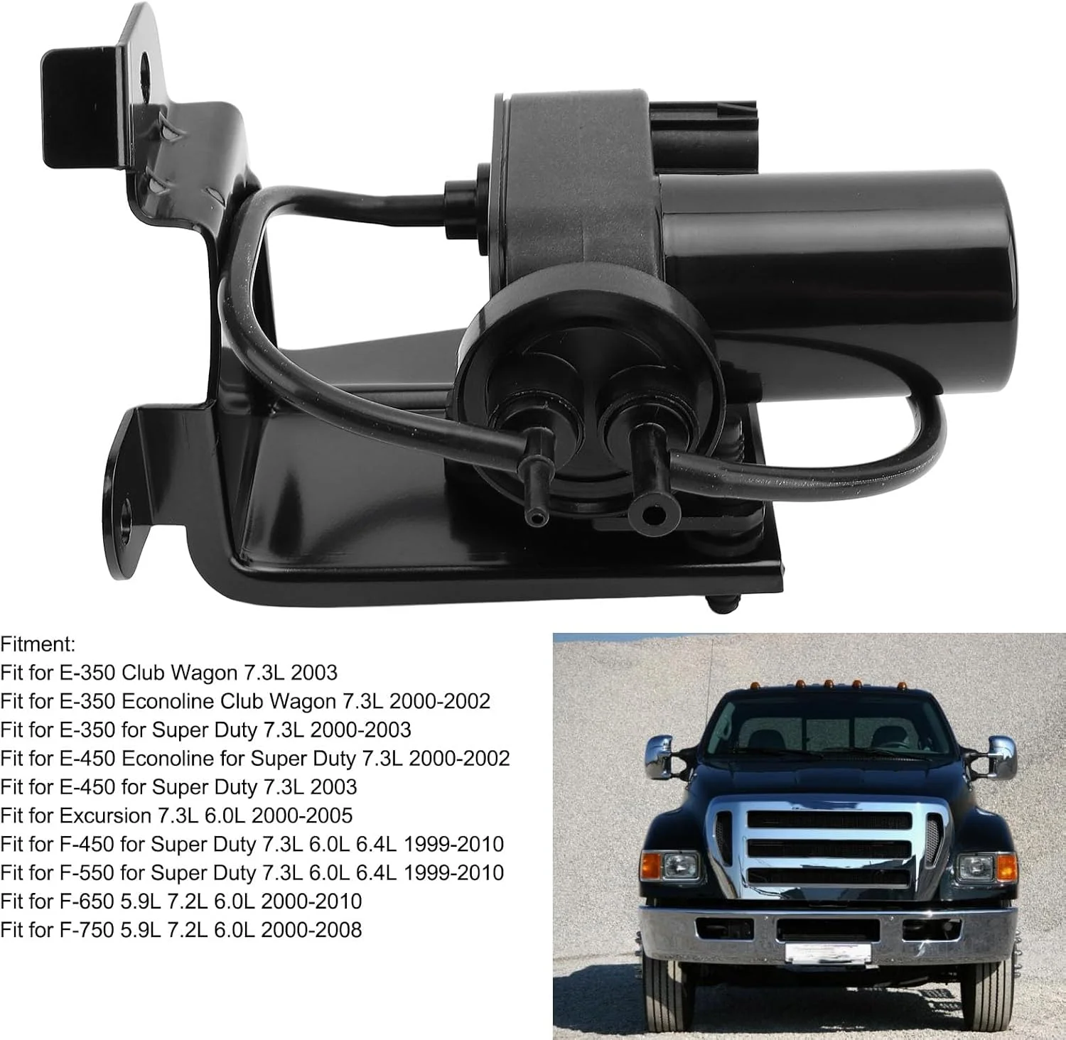پمپ وکیوم برقی NDNCZDHC با راندمان بالا، عملکرد قابل اعتماد، استاندارد OEM 904-214 مناسب برای F-450 F-550 Super Duty