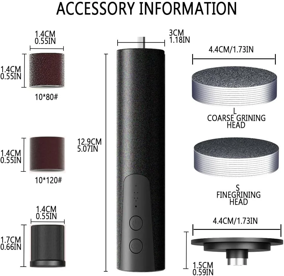 سوهان برقی پدیکور دکتر پدی بی سیم برای پا با سوهان ناخن 2 در 1، دستگاه سنگ پا برقی قابل شارژ برای ترک خوردگی پوست مرده و پینه های خشک به همراه دیسک سمباده ای و 6 سرعت قابل تنظیم سوهان برقی پدیکور دکتر پدی بی سیم برای پا با سوهان ناخن 2 در 1، دستگاه سنگ پا برقی قابل شارژ برای ترک خوردگی پوست مرده و پینه های خشک به همراه دیسک سمباده ای و 6 سرعت قابل تنظیم