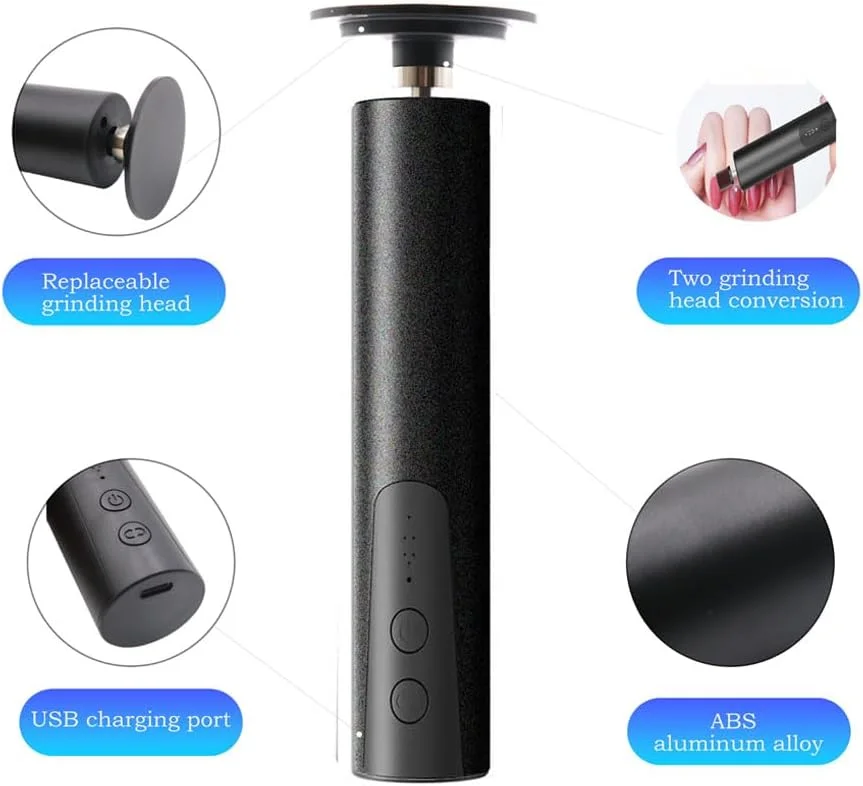 سوهان برقی پدیکور دکتر پدی بی سیم برای پا با سوهان ناخن 2 در 1، دستگاه سنگ پا برقی قابل شارژ برای ترک خوردگی پوست مرده و پینه های خشک به همراه دیسک سمباده ای و 6 سرعت قابل تنظیم سوهان برقی پدیکور دکتر پدی بی سیم برای پا با سوهان ناخن 2 در 1، دستگاه سنگ پا برقی قابل شارژ برای ترک خوردگی پوست مرده و پینه های خشک به همراه دیسک سمباده ای و 6 سرعت قابل تنظیم