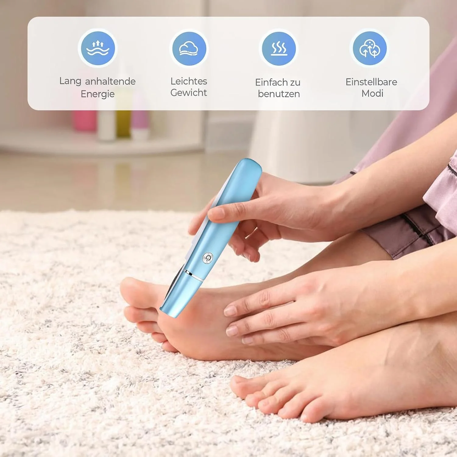 سوهان برقی پا برای از بین بردن پینه | ابزار پدیکور و اسکرابر برای مراقبت از پاشنه پا، پوست مرده، پوست سخت و زبر مناسب برای خانم ها و آقایان سوهان برقی پا برای از بین بردن پینه | ابزار پدیکور و اسکرابر برای مراقبت از پاشنه پا، پوست مرده، پوست سخت و زبر مناسب برای خانم ها و آقایان